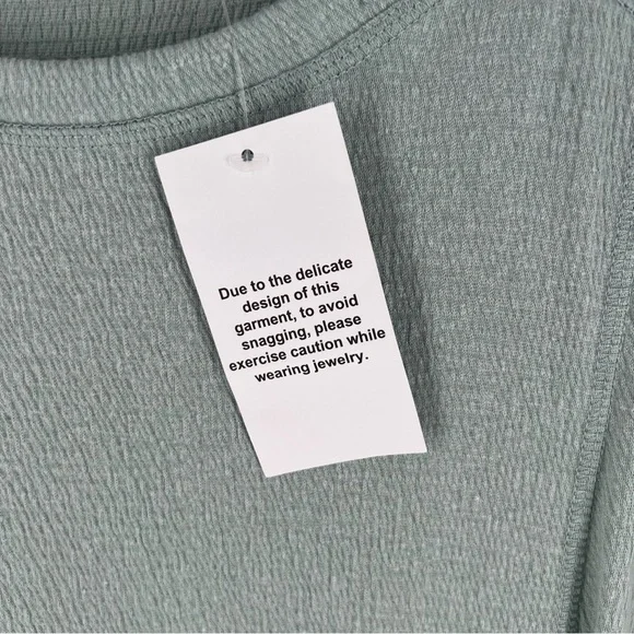 LOGO Linens Lori Goldstein Sleeveless Aqua Teal Midi Dress Lace Hem Flowy 3X - Picture 5 of 12